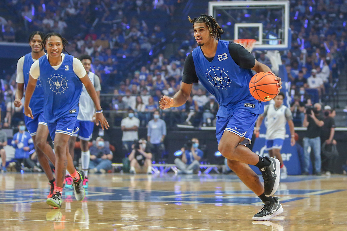 Bryce Hopkins.

Big Blue Madness.

Photo by Sarah Caputi | UK Athletics