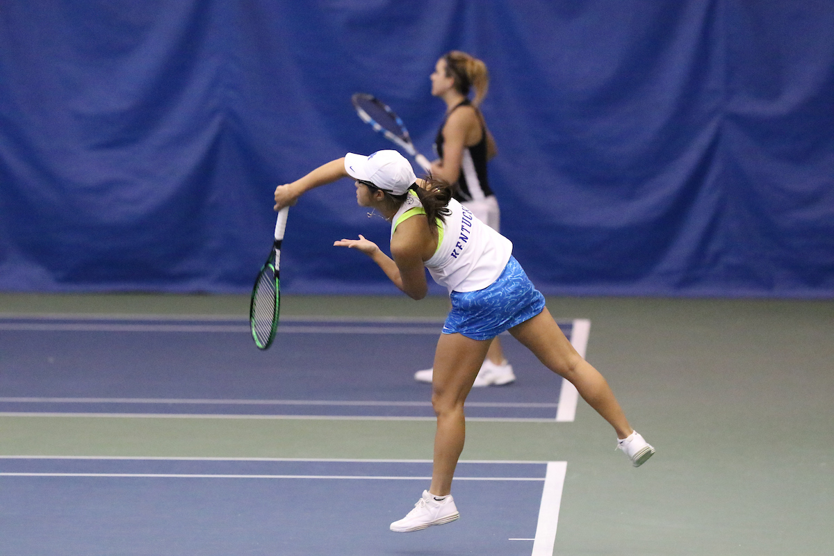 UK Women's Tennis in action against NC State on Saturday, January 27, 2018 at the Hilary J. Boone Tennis Center in Lexington, Ky.

Photos by Noah J. Richter | UK Athletics