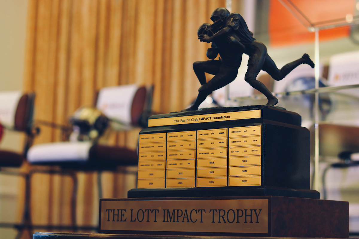 Senior LB, Josh Allen is the winner of the 2018 Lott IMPACT Trophy, which is presented to the college football defensive IMPACT player of the year.

Photos by Noah J. Richter | UK Athletics