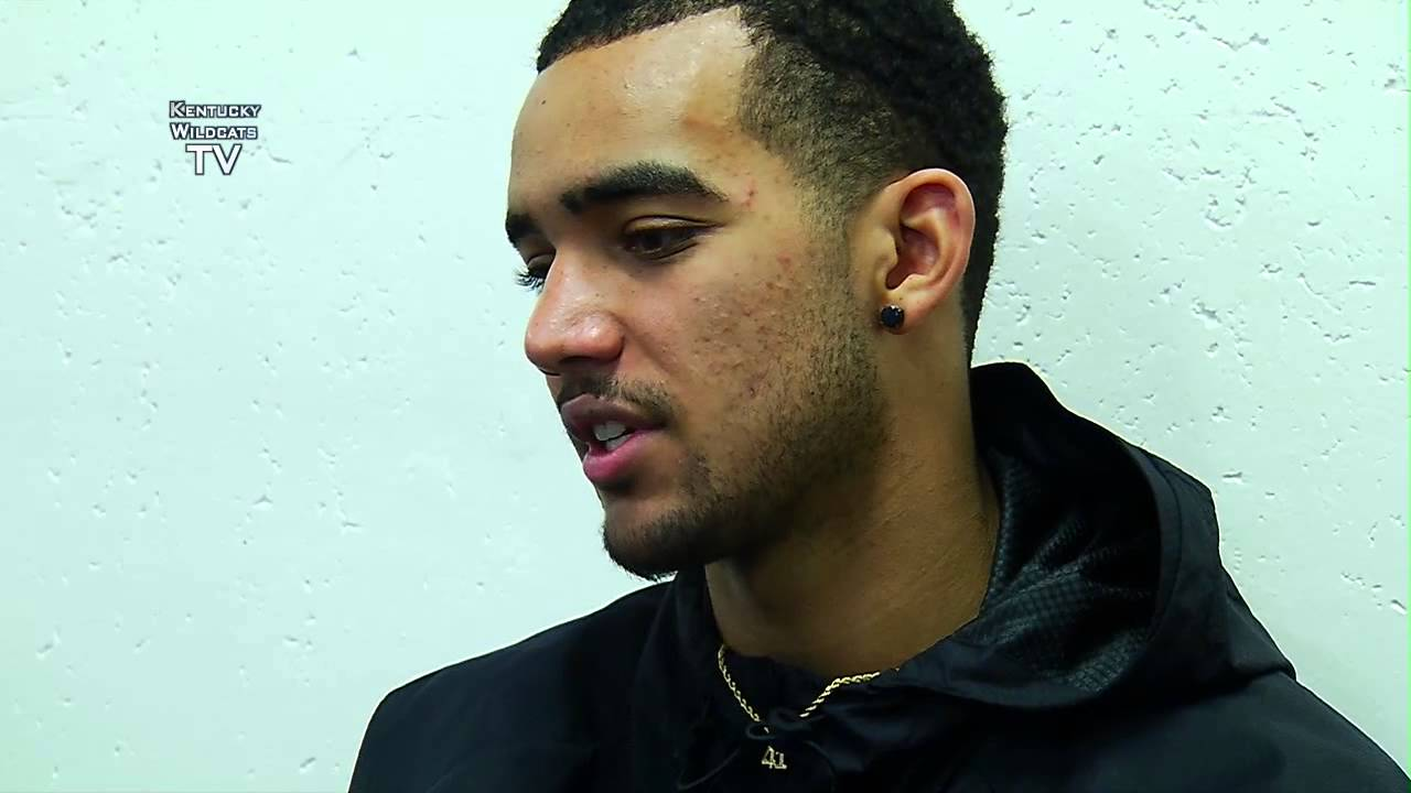 Kentucky Wildcats TV: Aaron Harrison, Lyles, and Willis - Columbia Postgame