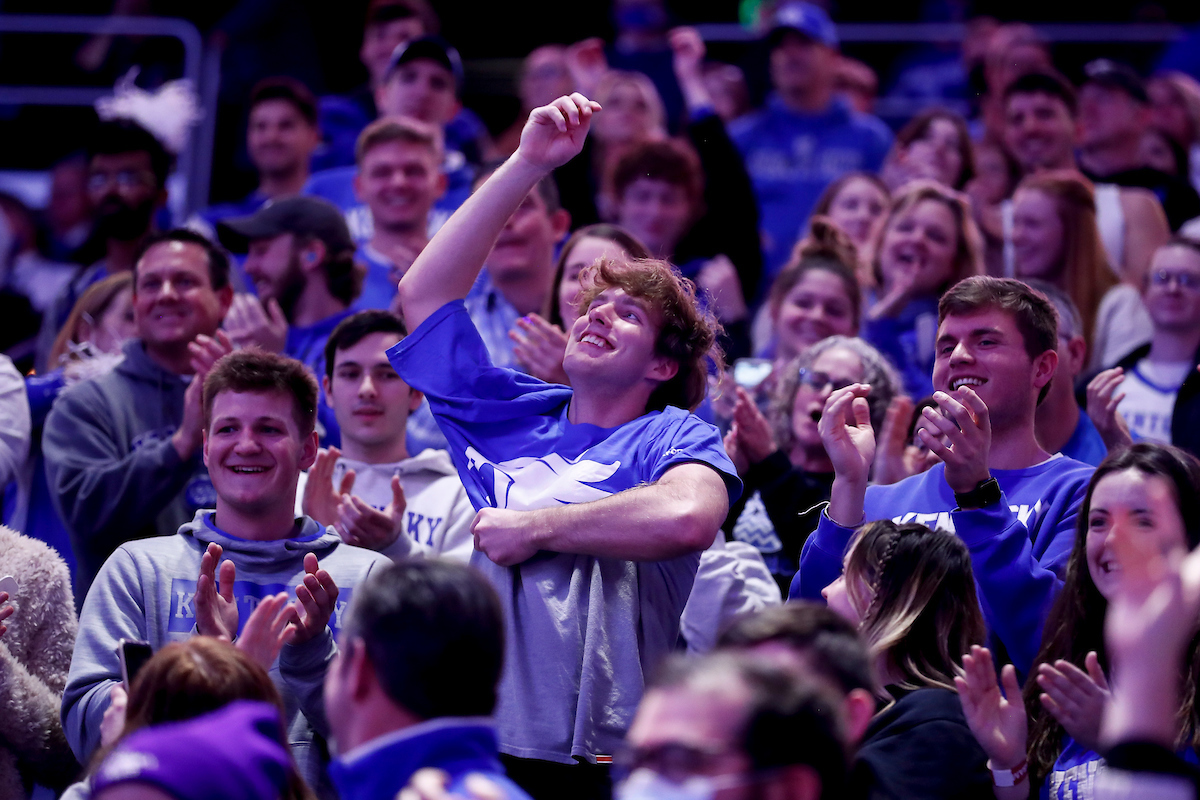 Fans.

Kentucky beat Alabama 90-81.

Photos by Chet White | UK Athletics