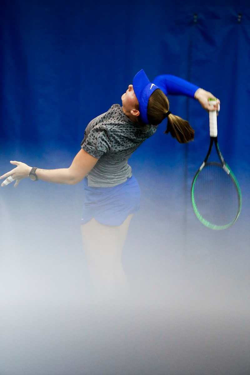 Tiphanie Fiquet.

Kentucky beats South Florida 4-0.

Photo by Hannah Phillips | UK Athletics