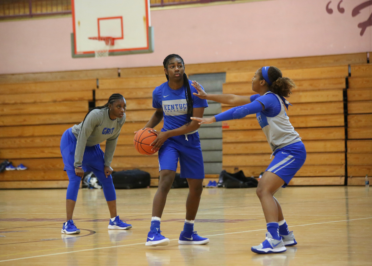 Practice Two

The women's basketball team travels to Saint Thomas to compete in the 2018 Paradise Jam Tournament from November 22nd-24th at the University of the Virgin Islands.

Photos by Noah J. Richter | UK Athletics