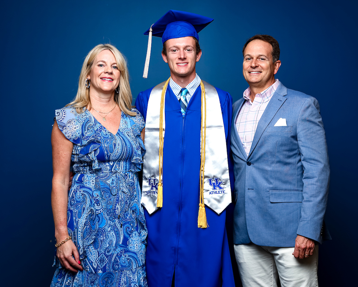 Trevor Warren.

May 2022 CATS graduation.

Photo by Eddie Justice | UK Athletics