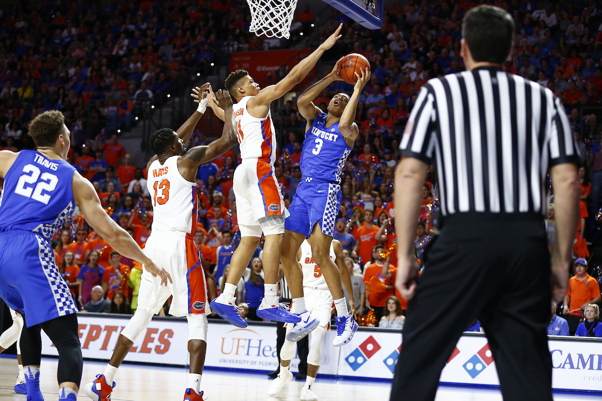 Keldon Johnson.

Kentucky men's basketball beat Florida 65-54.

Photo by Quinn Foster | UK Athletics
