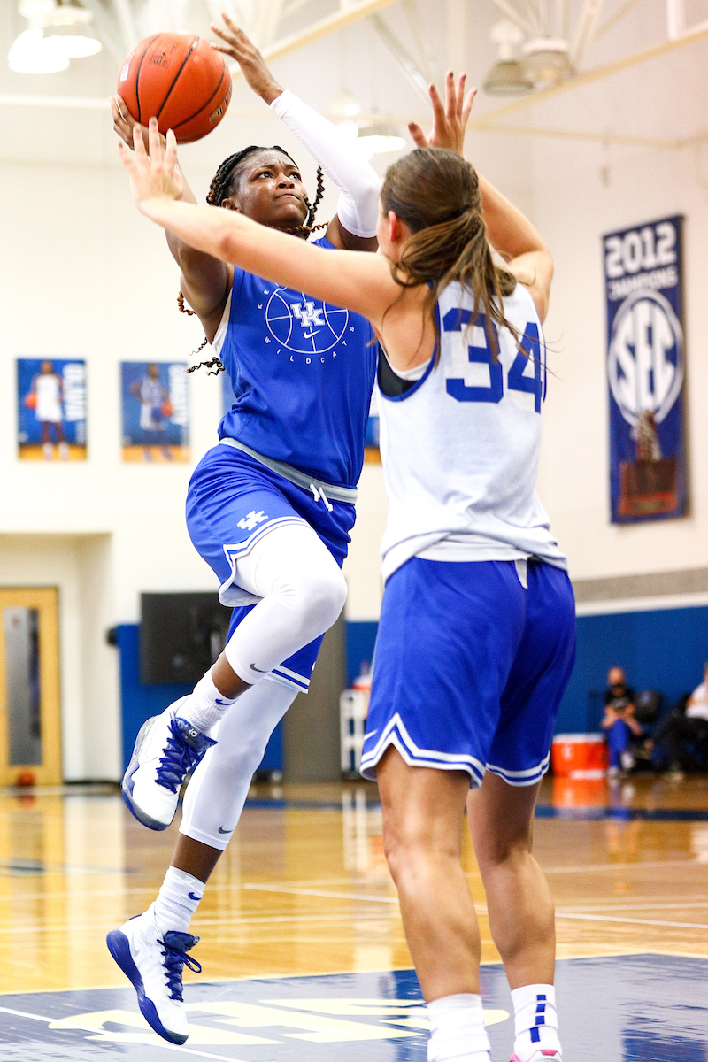 Robyn Benton.

Kentucky Women’s Basketball Practice.

Photo by Eddie Justice | UK Athletics
