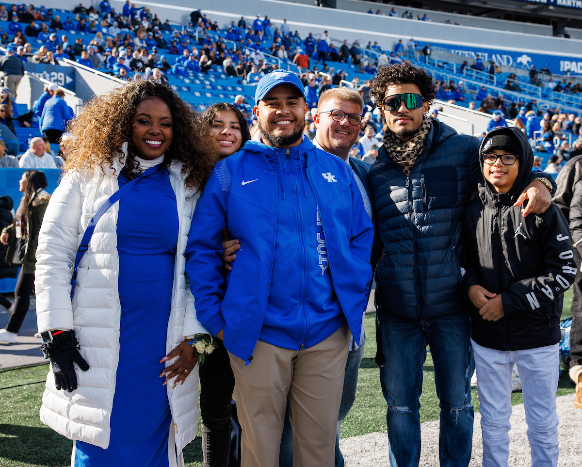 Manny Harper

Kentucky beats New Mexico State 56-16.

Photo by Jacob Noger | UK Athletics