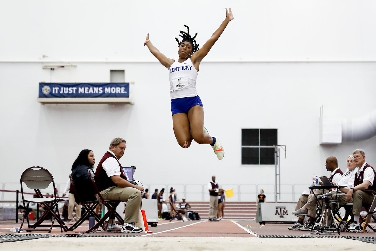 Annika Williams.

Day 1. SEC Indoor Championships.

Photos by Chet White | UK Athletics