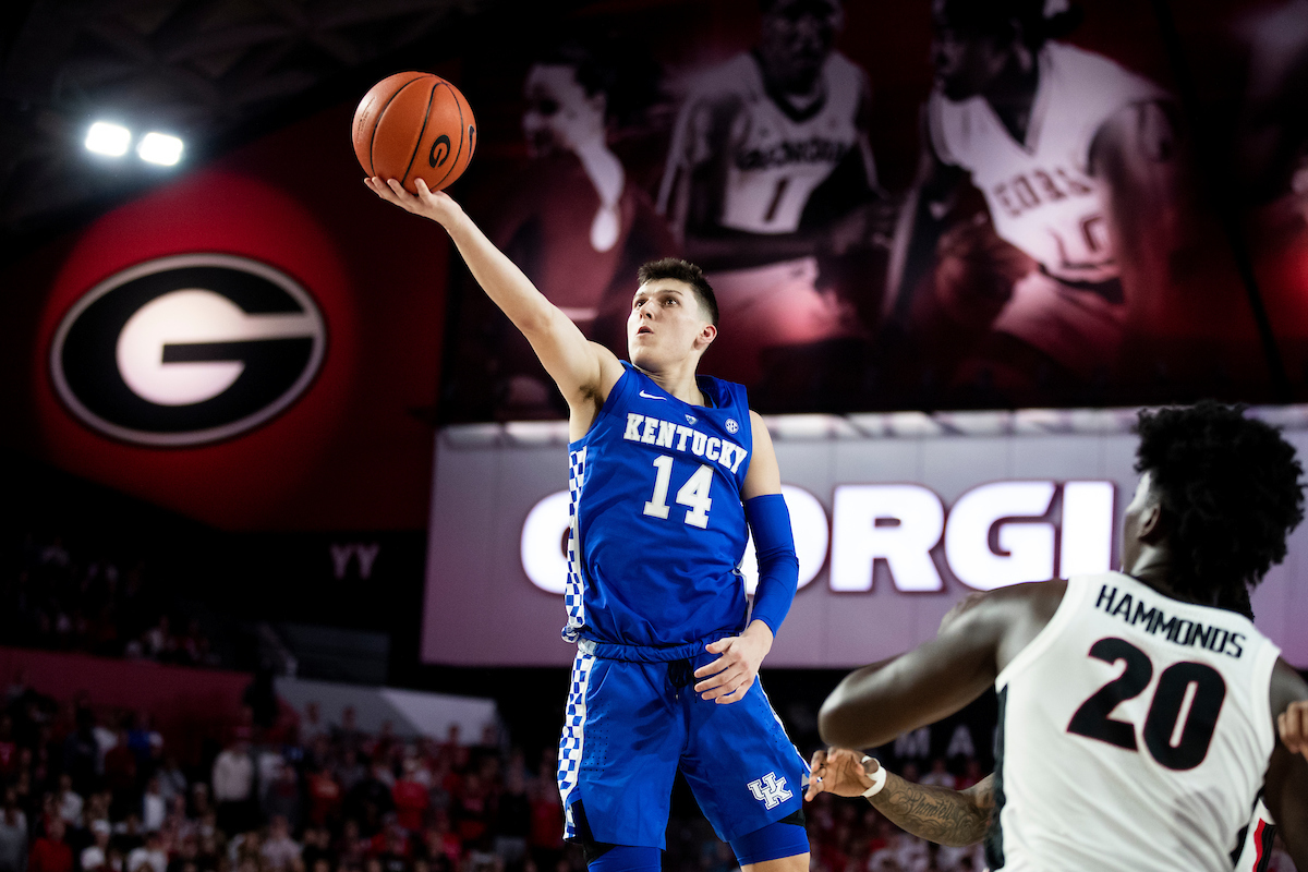 Tyler Herro.

Kentucky beat Georgia 69-49 at Stegeman Coliseum in Athens, Ga., on Tuesday, January 15, 2019.

Photo by Chet White | UK Athletics