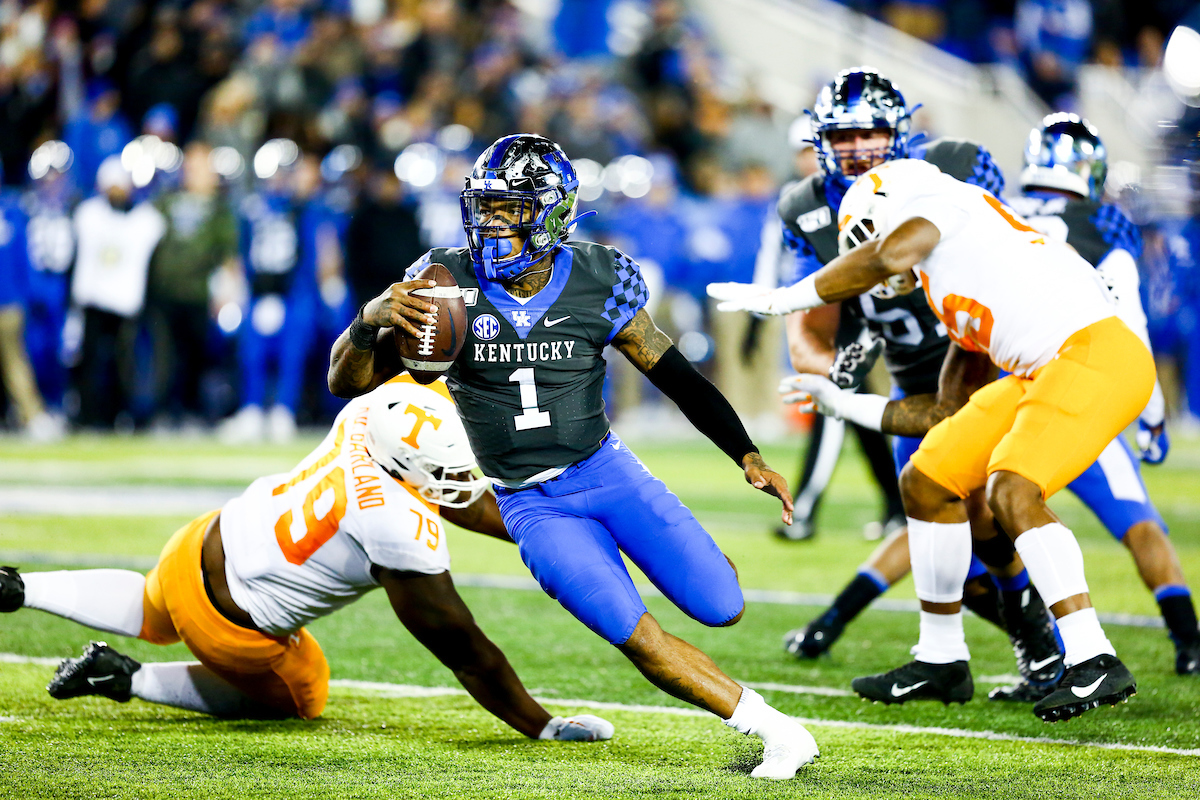 Lynn Bowden.

Kentucky falls to Tennessee 17-13.

Photo by Hannah Phillips | UK Athletics