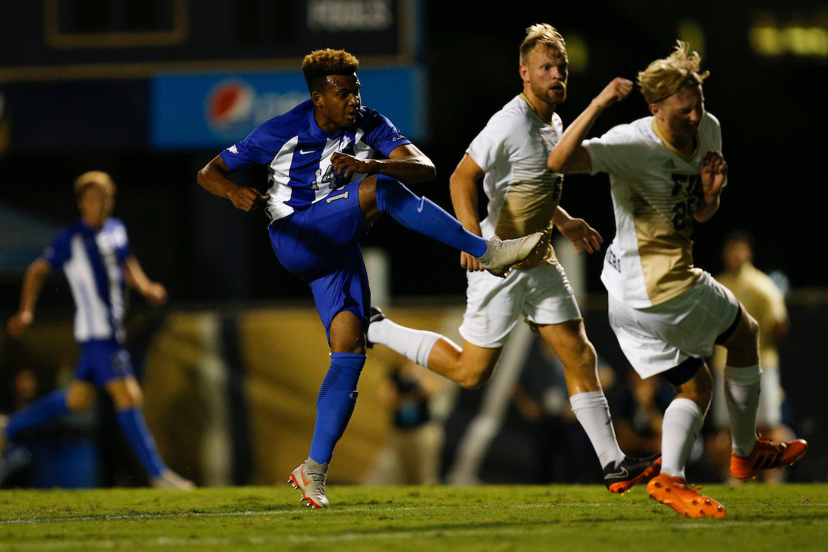 Daniel Evans.

Men's Soccer falls to Florida International 3-2.

Photo by Michael Reaves | UK Athletics