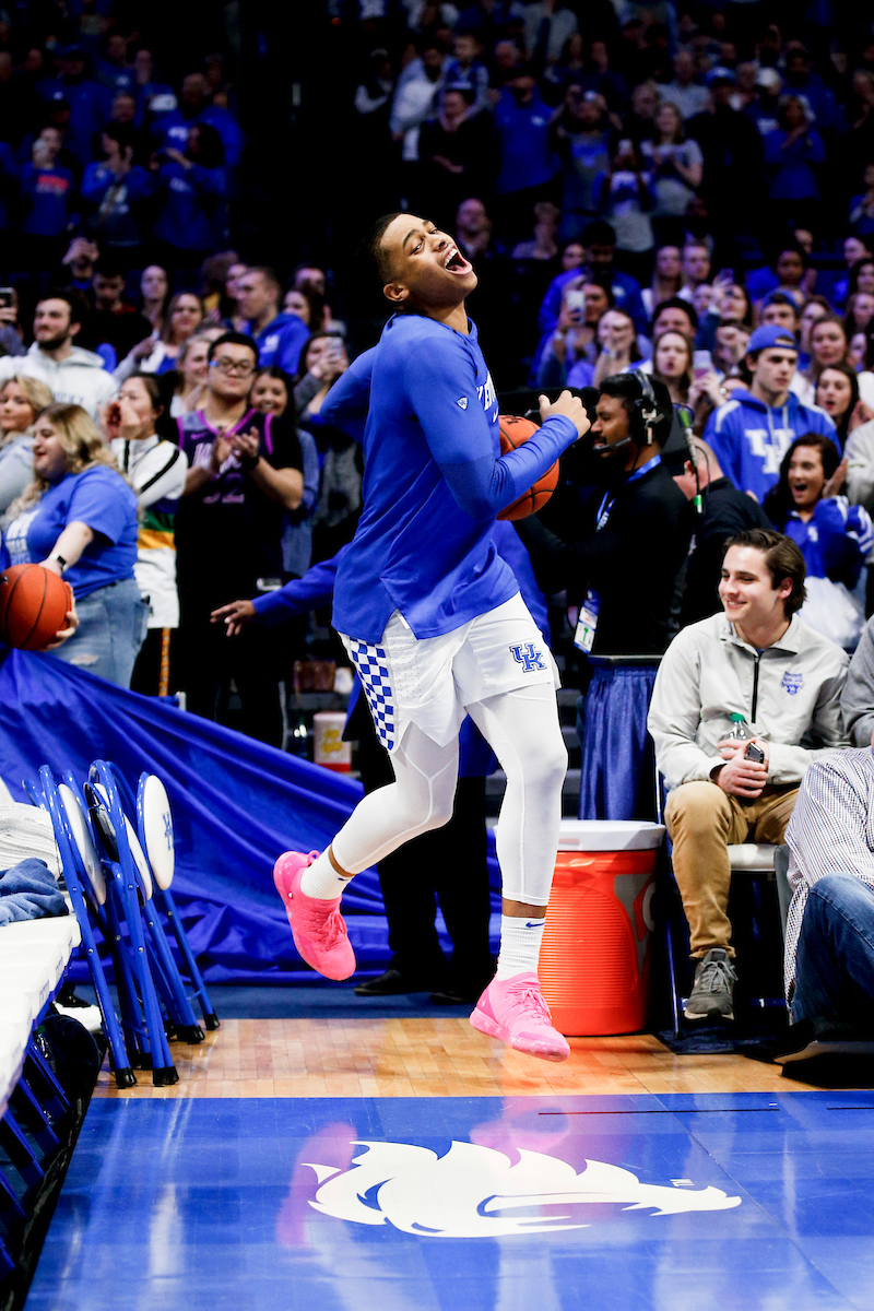 Keldon Johnson.

Kentucky beat Arkansas 70-66.

Photo by Isaac Janssen | UK Athletics
