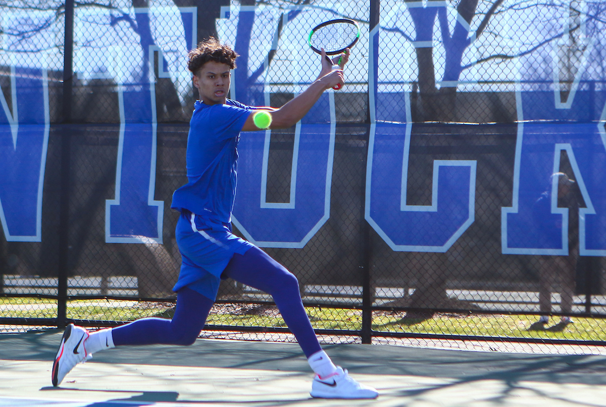 Gabriel Diallo.

Kentucky falls to Oklahoma 5-2.

Photo by Sarah Caputi | UK Athletics