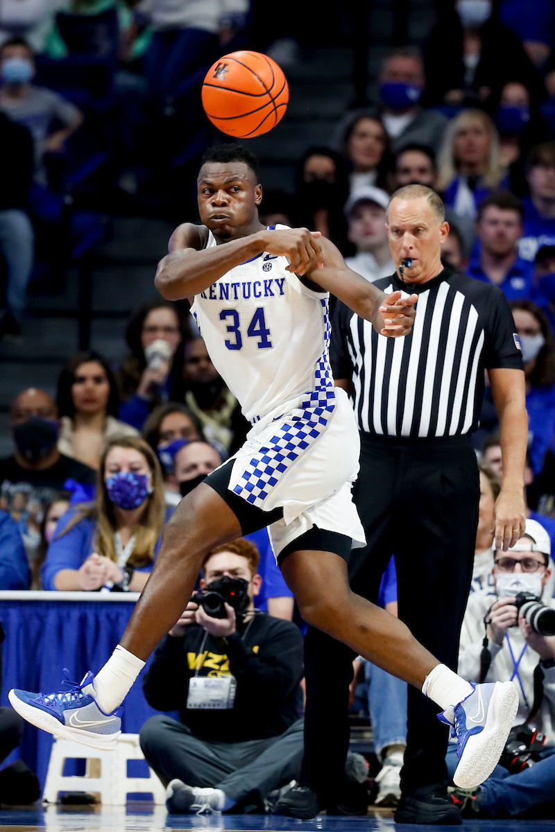 Oscar Tshiebwe.

Kentucky beat Missouri 83-56.

Photos by Chet White | UK Athletics