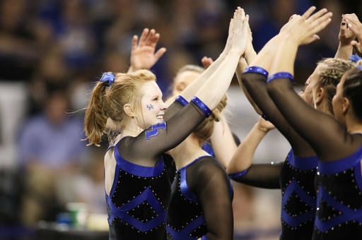 SIDNEY DUKES.

The University of Kentucky gymnastics team defeats Missouri on Friday, February 23, 2018 at Memorial Coliseum in Lexington, Ky.

Photo by Elliott Hess | UK Athletics