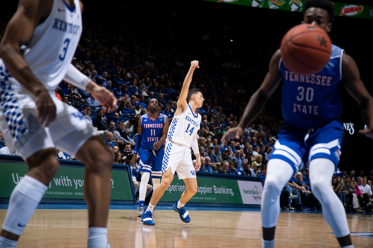 Tyler Herro.

Kentucky beat Tennessee State 77-62.

Photo by Chet White | UK Athletics