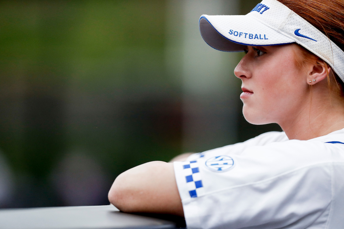Erica Thulen.

Kentucky beat Louisville 9-0.

Photos by Chet White | UK Athletics