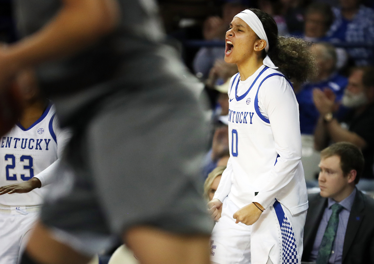 LaShae Halsel

The UK women's basketball team falls to Texas A&M on Thursday, November 28, 2019.

Photo by Britney Howard | UK Athletics