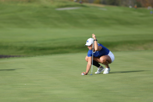 The Kentucky women's golf team competed at the U of L Golf Club on Sunday in the final round of the Cardinal Cup. | Robert Burge