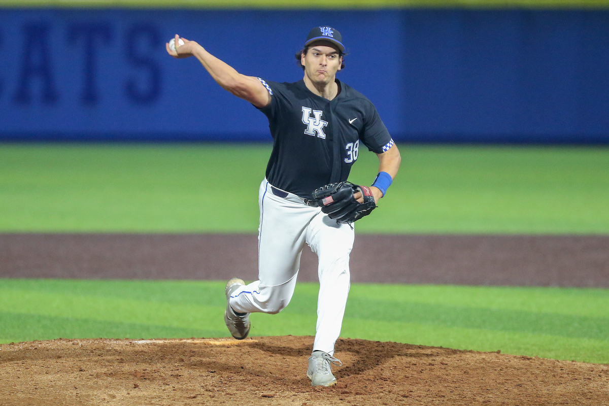 Jimmy Ramsey. 

Kentucky loses to Alabama 10 - 1.

Photo by Sarah Caputi | UK Athletics