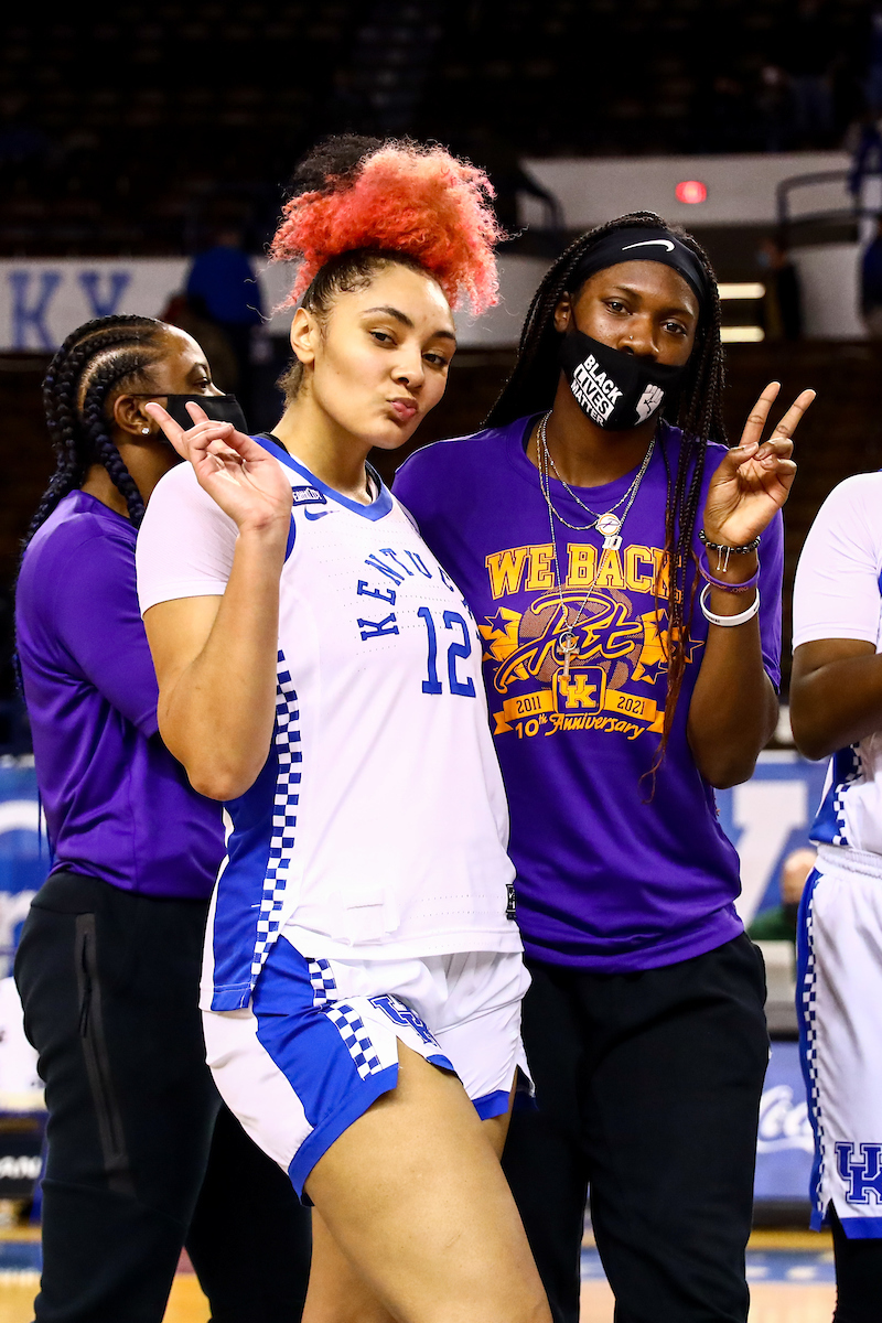 Treasure Hunt. 

Kentucky beat Vandy 80 - 73.

Photo by Eddie Justice | UK Athletics