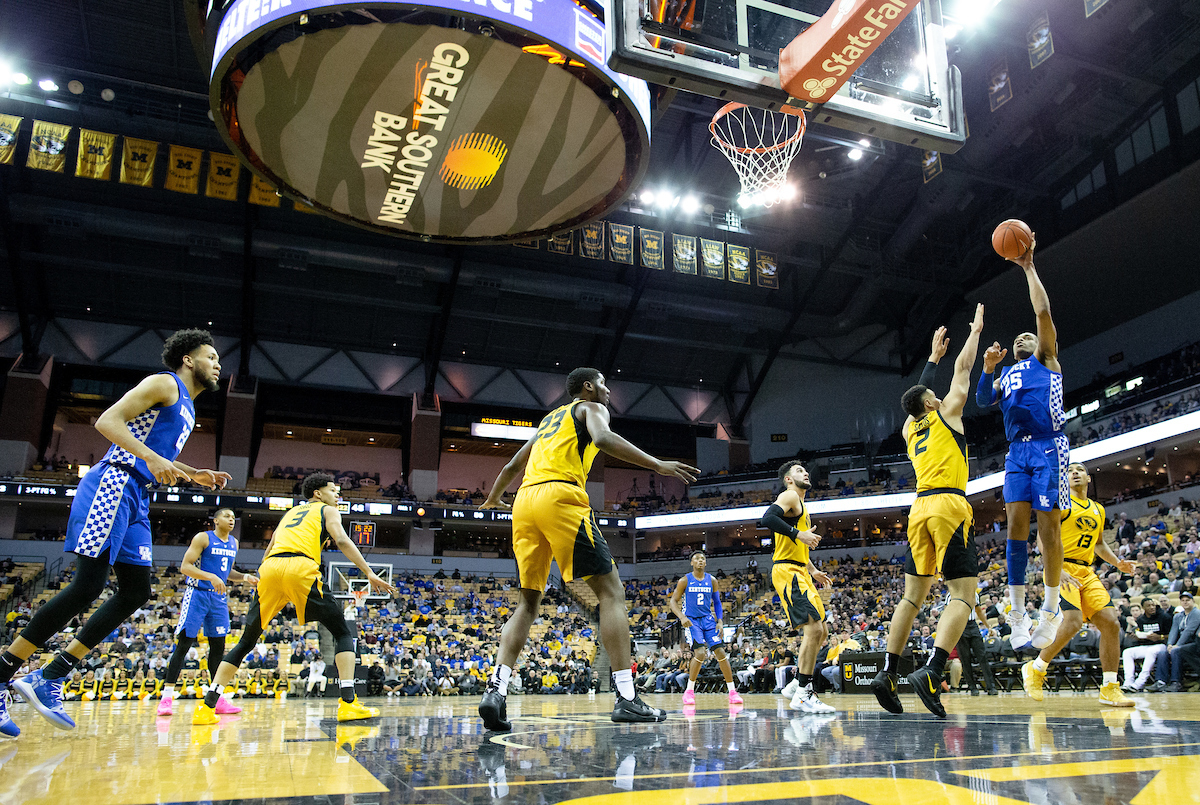 PJ Washington.


Kentucky beats Missouri, 66-58.

Photo by Elliott Hess | UK Athletics