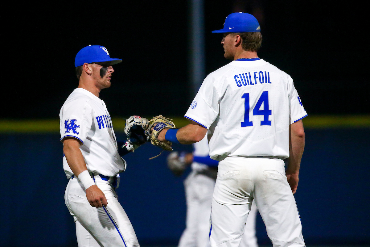 Chase Estep. Tyler Guilfoil.

Kentucky beats Tennessee 3-2.

Photo by Sarah Caputi | UK Athletics