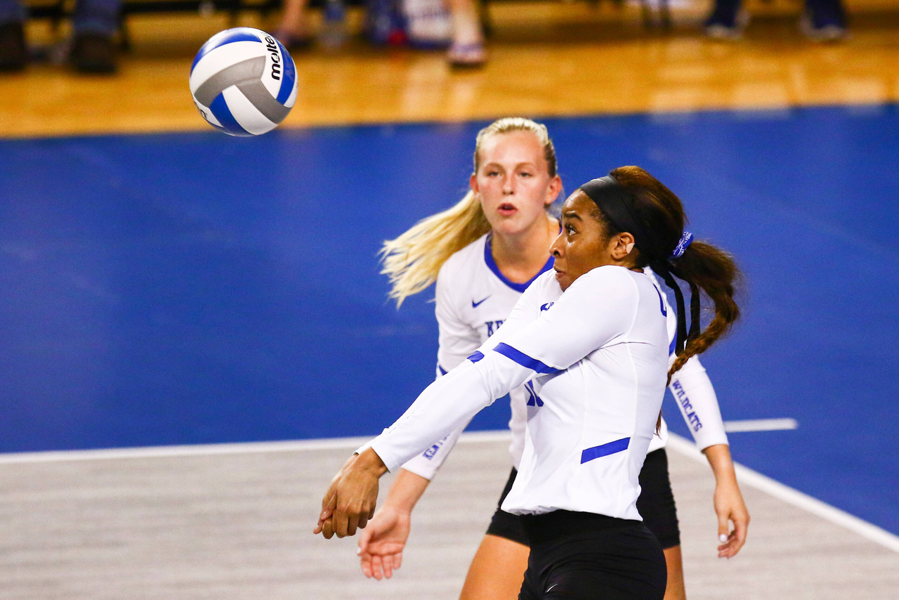 Caitlyn Cooper.

UK falls to Purdue 2-3.  

Photo by Hannah Phillips | UK Athletics