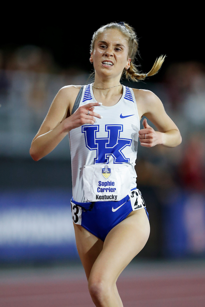 Sophie Carrier.

Day one of the 2021 SEC Track and Field Outdoor Championships.

Photo by Chet White | UK Athletics