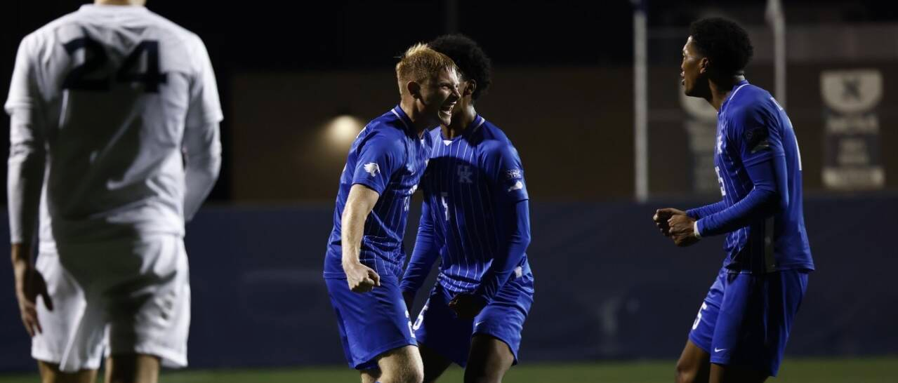 Ben Damge Hammers a Brace to Advance Cats to NCAA Second Round