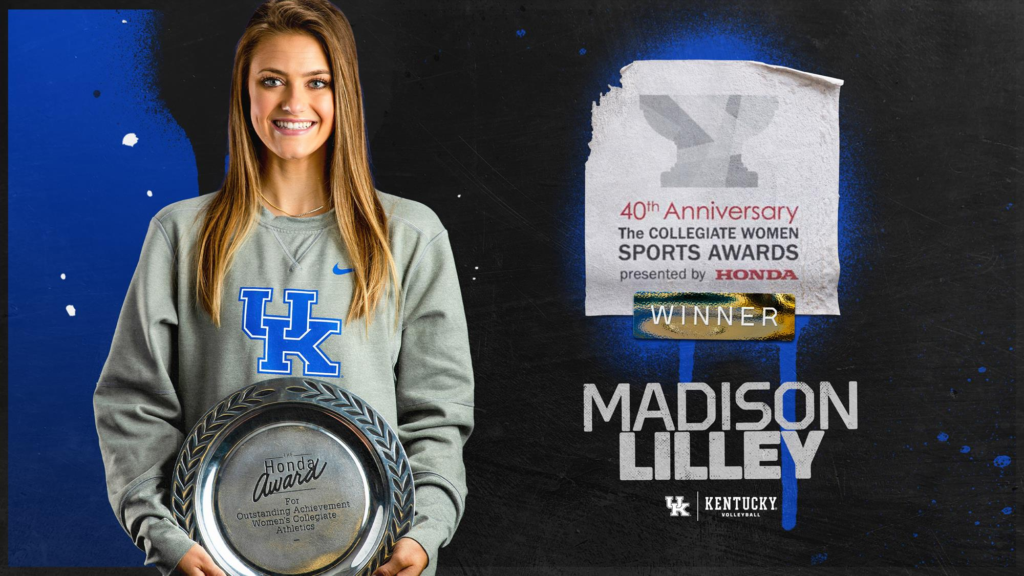 Madison Lilley Wins 2021 Honda Award for Volleyball