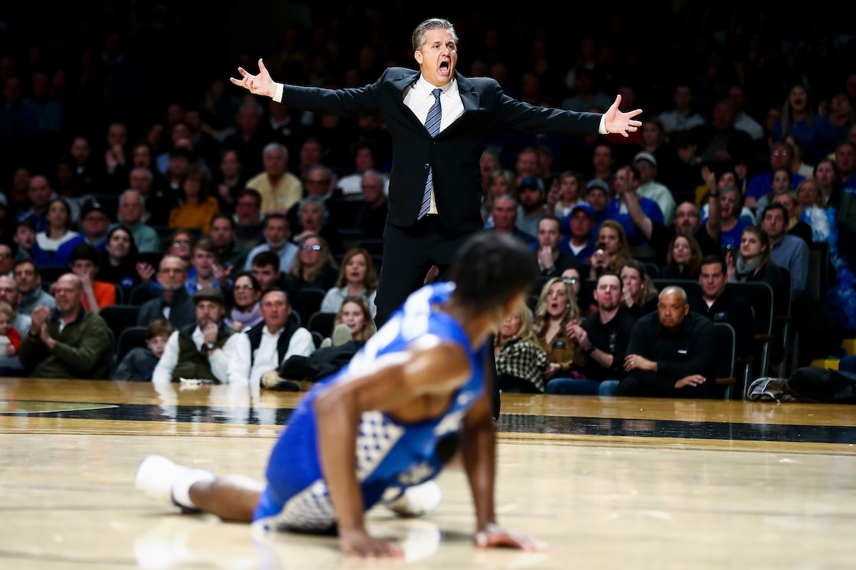 John Calipari.

Kentucky beat Vanderbilt 78-64.

Photo by Chet White | UK Athletics