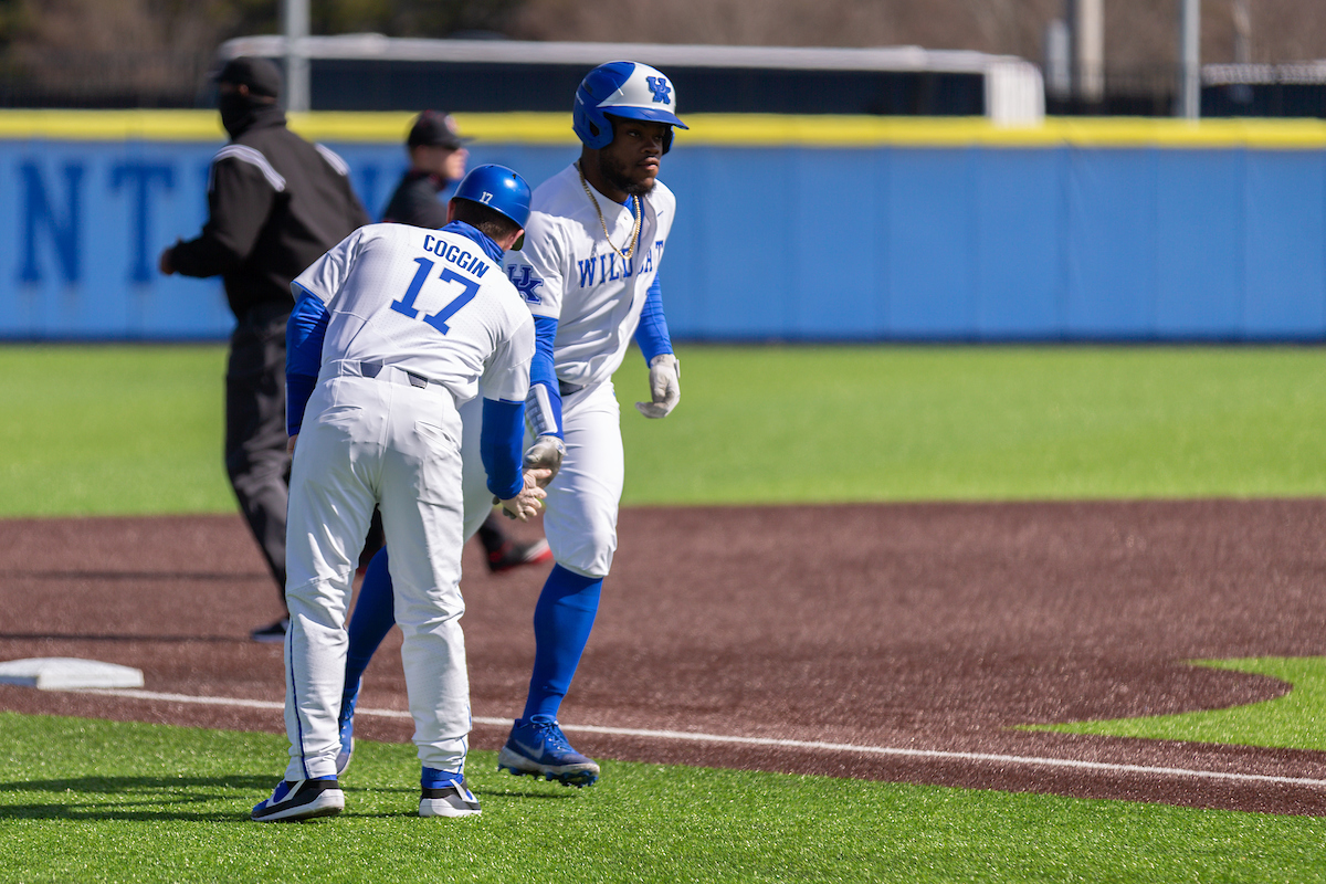Oraj Anu. Will Coggin.

Kentucky beats Ball State 6 - 0

Photo by Grant Lee | UK Athletics