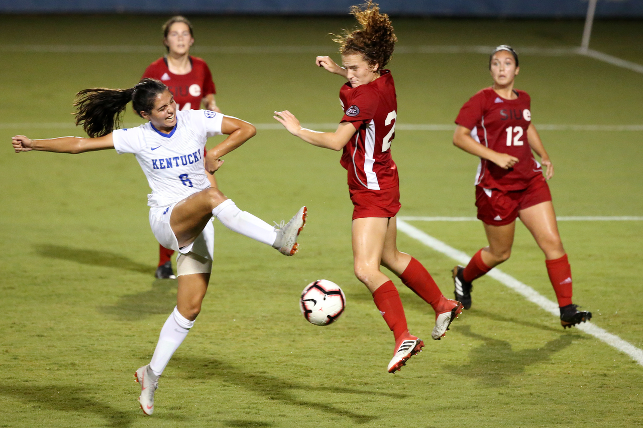 Miranda Jimenez.

The University of Kentucky women's soccer team beat SIUE 2-1 in the Cats season openr on Friday, August 17, 2018, at The Bell in Lexington, Ky.

Photo by Chet White | UK Athletics
