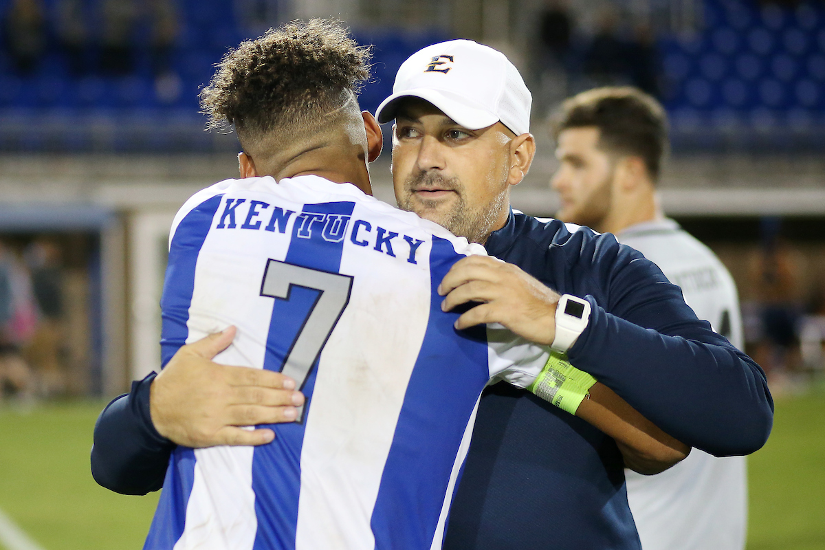 JJ Williams.

Kentucky men's soccer beat ETSU 3-0.

Photo by Chet White | UK Athletics
