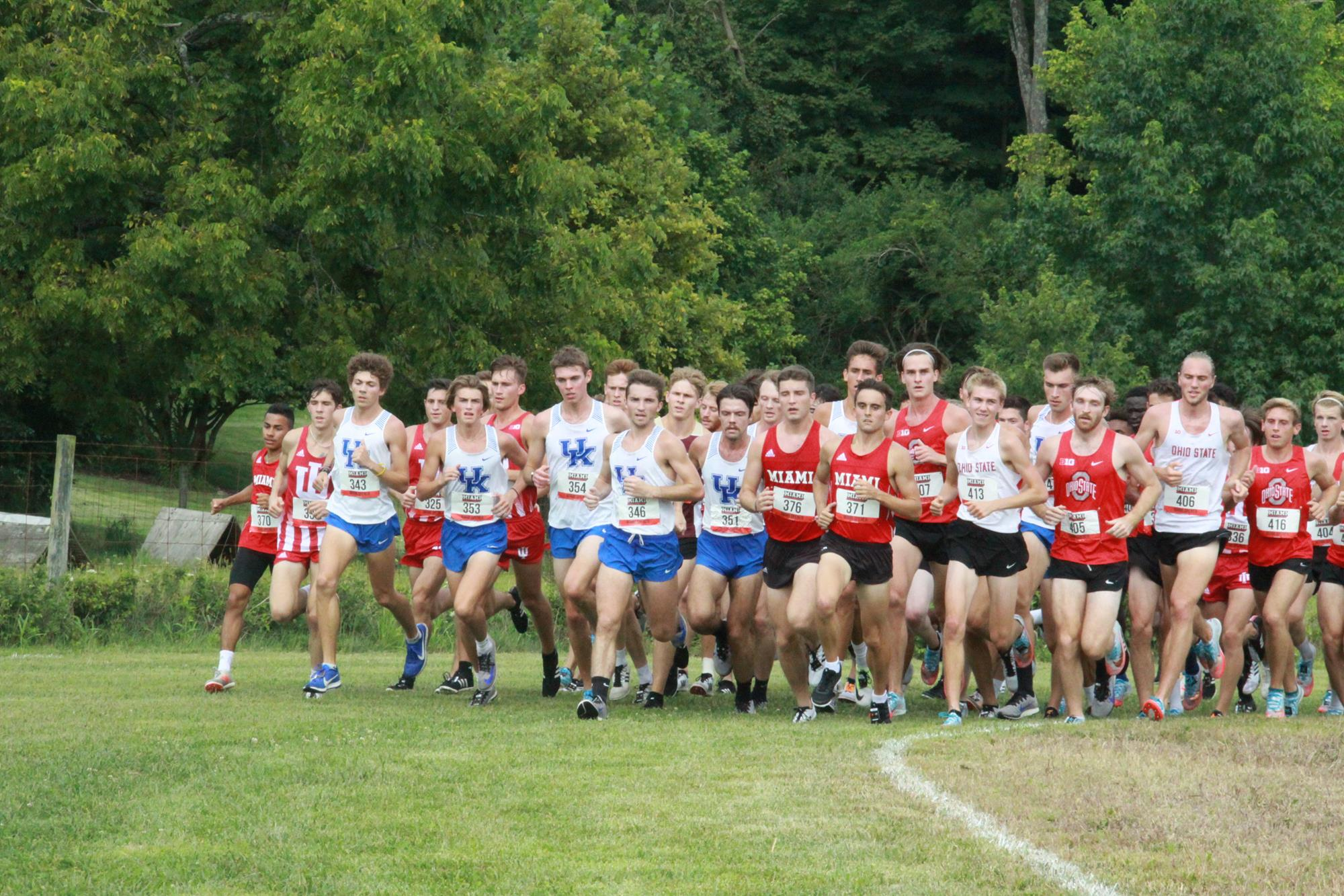 Kentucky Cross Country Finishes Third and Fourth at Miami Opener