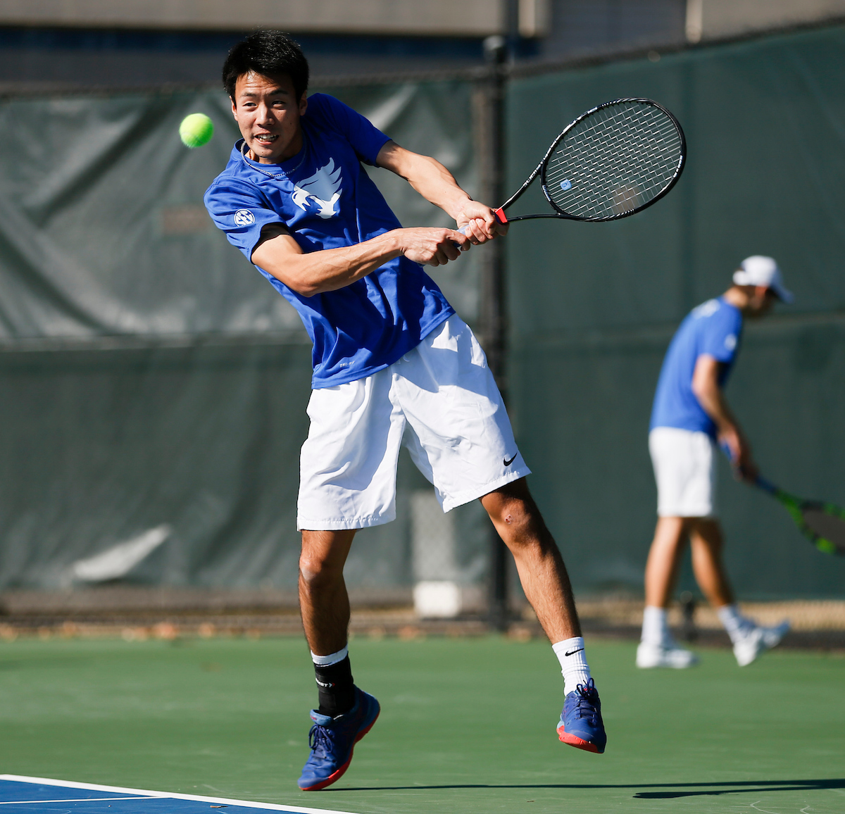 Ryo Matsumura. 


The University of Kentucky Mens Tennis team takes on Virginia Mens Tennis 

Photo by Isaac Janssen | UK Athletics