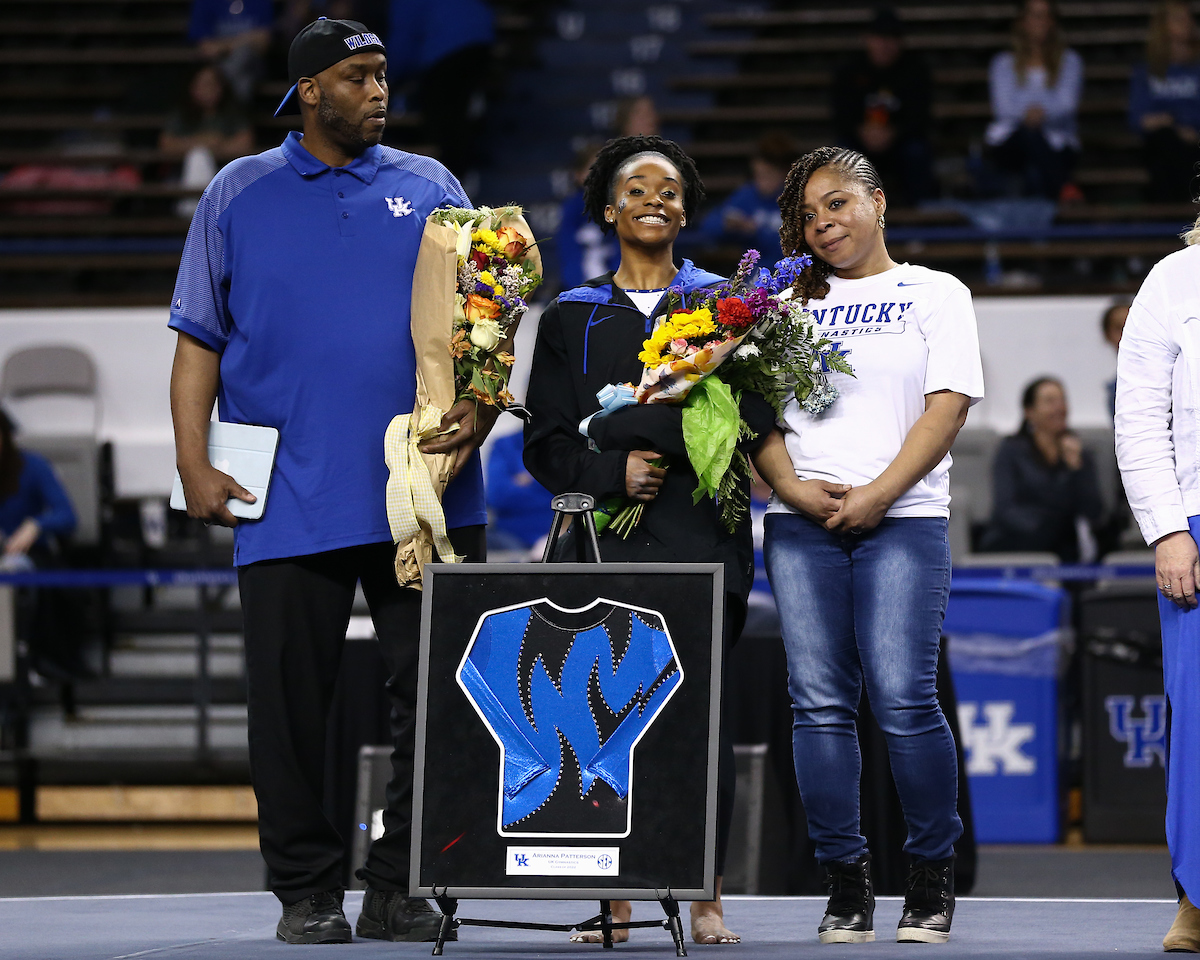 Arianna Patterson.

Kentucky defeats Michigan State on Senior night.

Photo by Tommy Quarles | UK Athletics