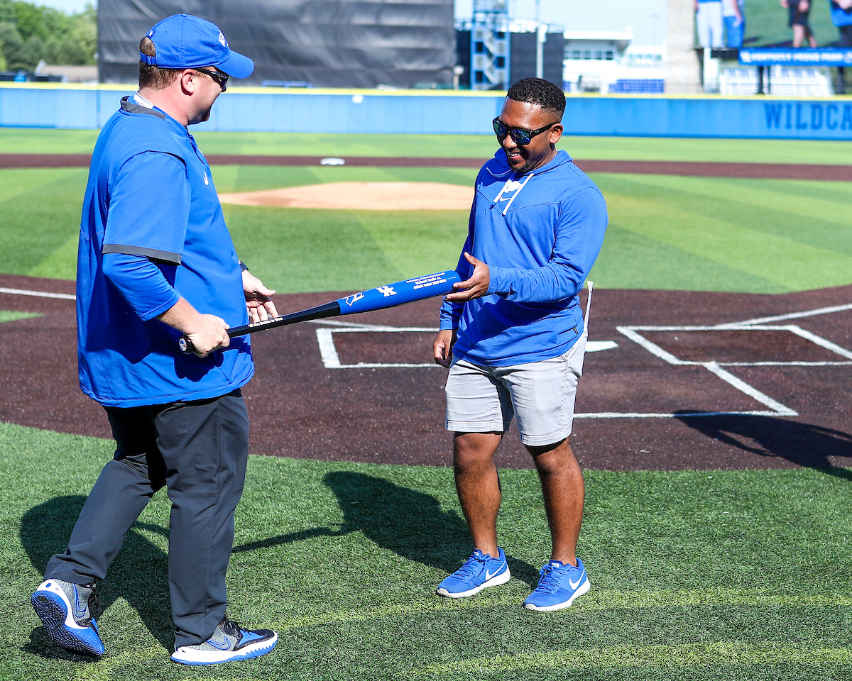 Josh Walker. Richie Wells.

2022 Kentucky Baseball Senior Day.

Photo by Sarah Caputi | UK Athletics