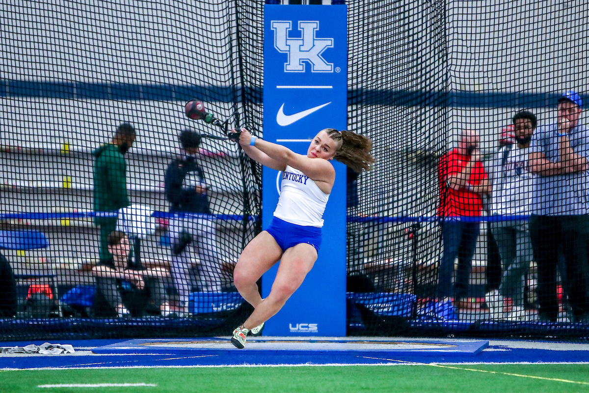 Jade Gates.

Kentucky Rod McCravy Track & Field Invitational.

Photo by Sarah Caputi | UK Athletics