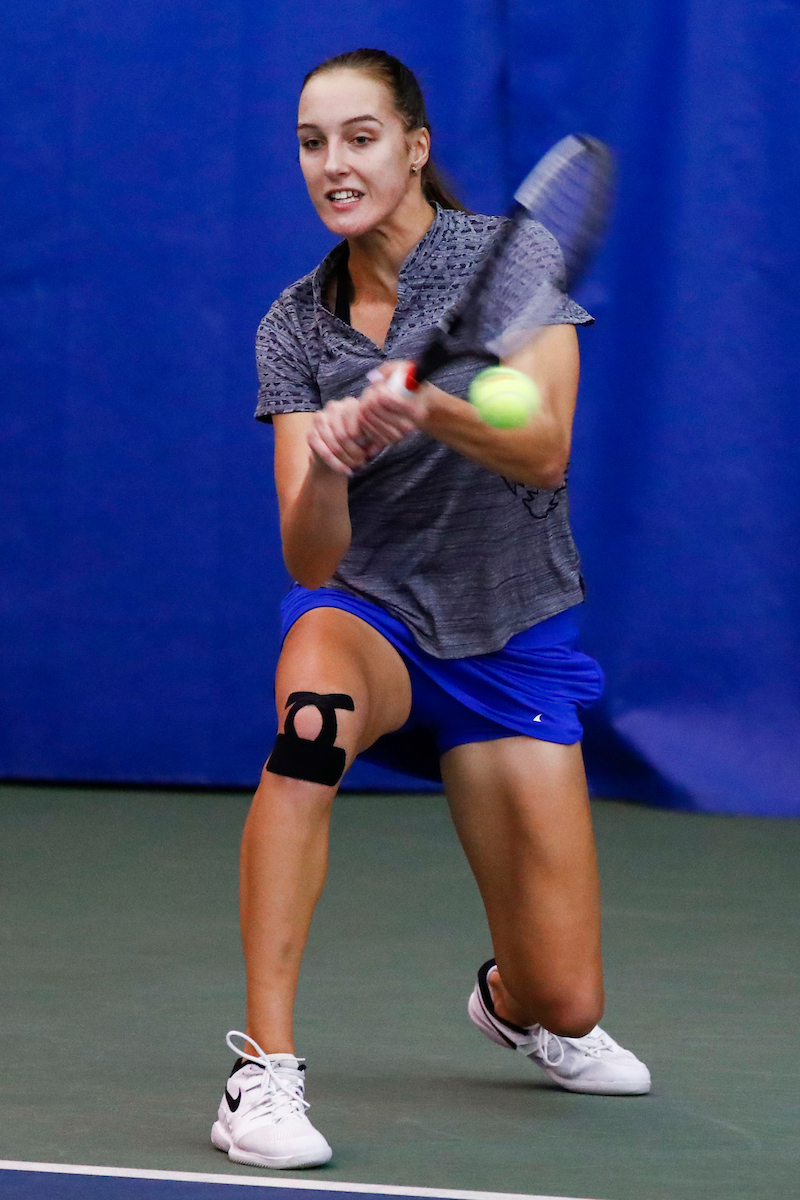 Anastasia Tkachenko.

Kentucky beats South Florida 4-0.

Photo by Hannah Phillips | UK Athletics