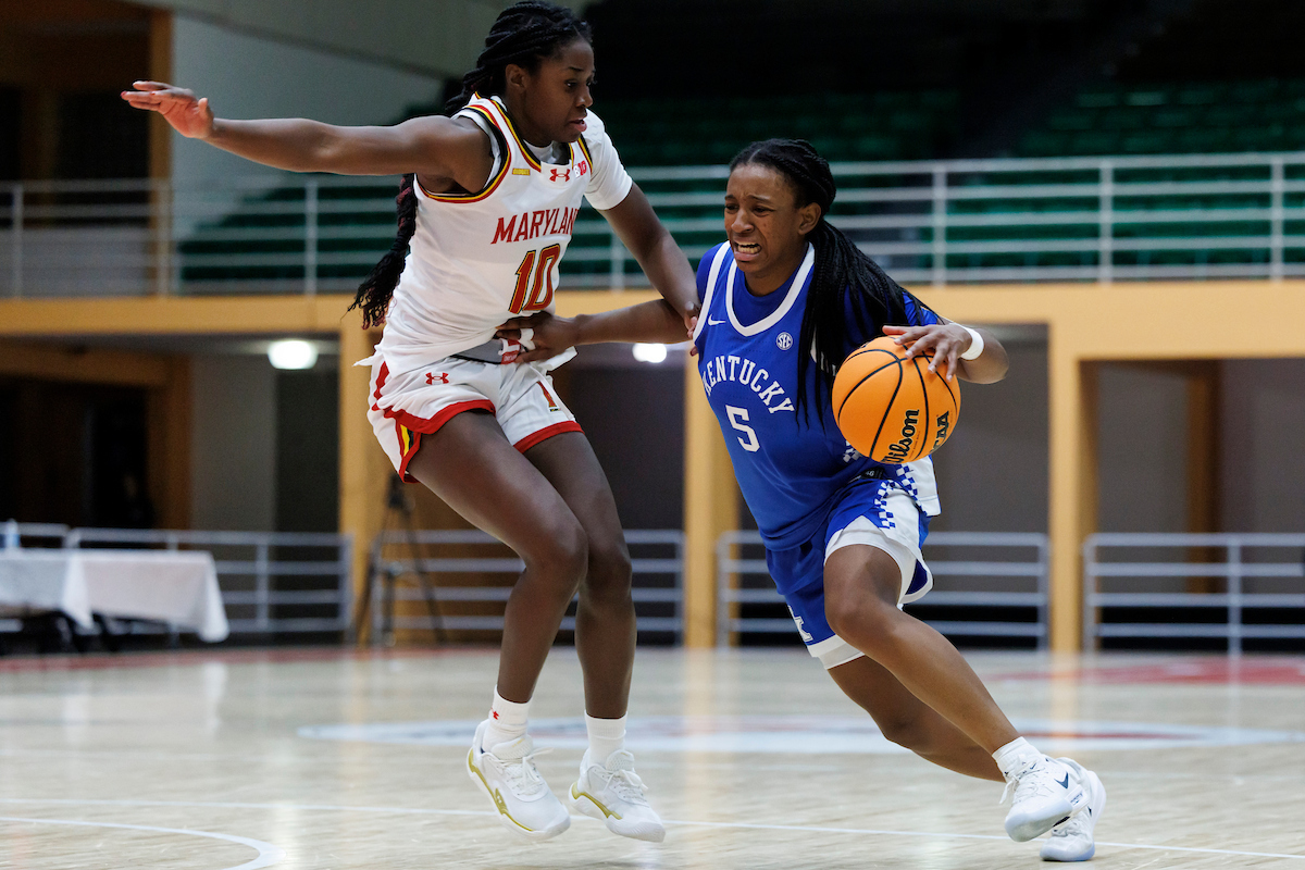 Kentucky-Maryland Women's Basketball Photo Gallery