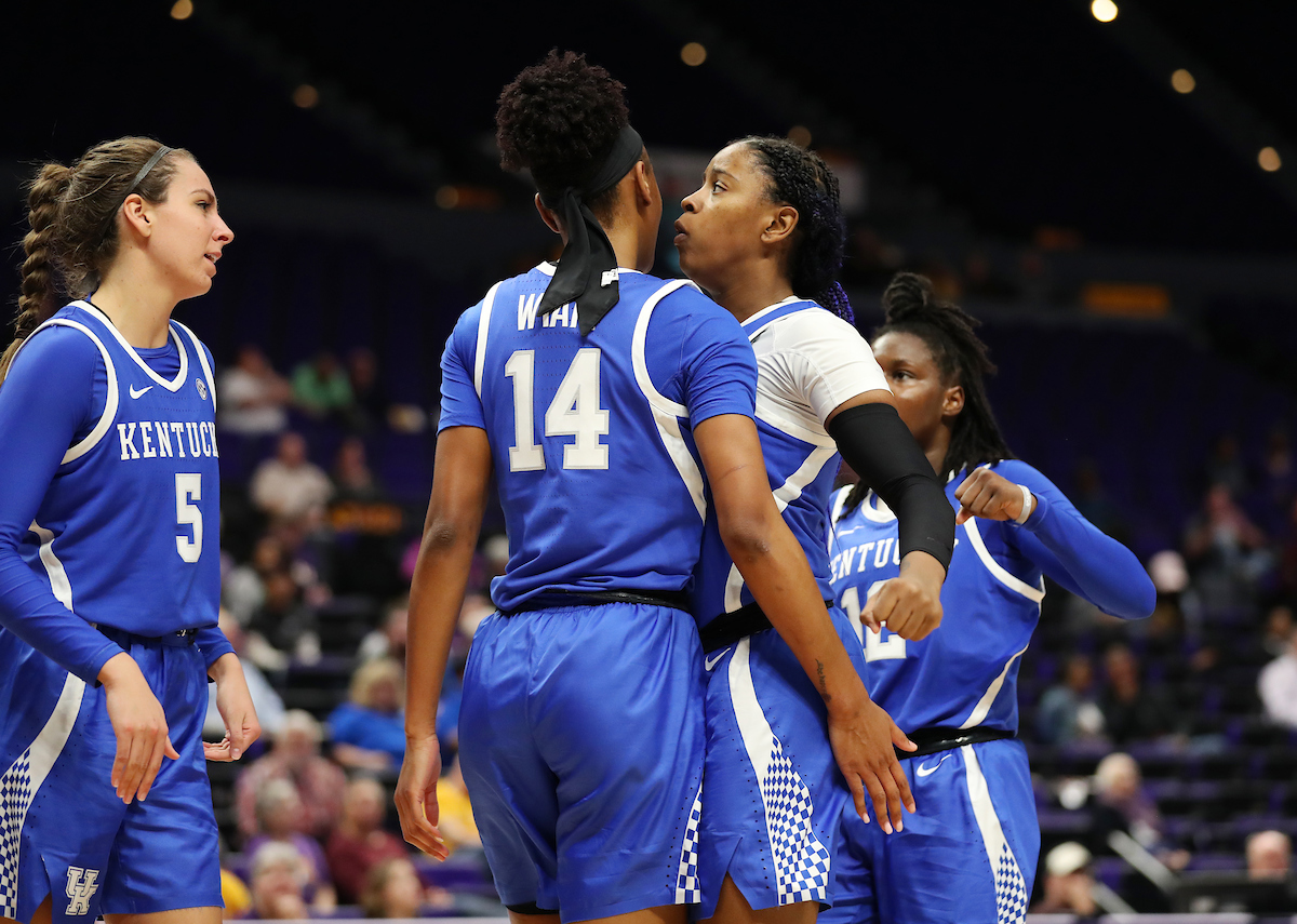 KeKe McKinney

Kentucky Women's Basketball beat LSU 64-60. 

Photo by Britney Howard  | UK Athletics