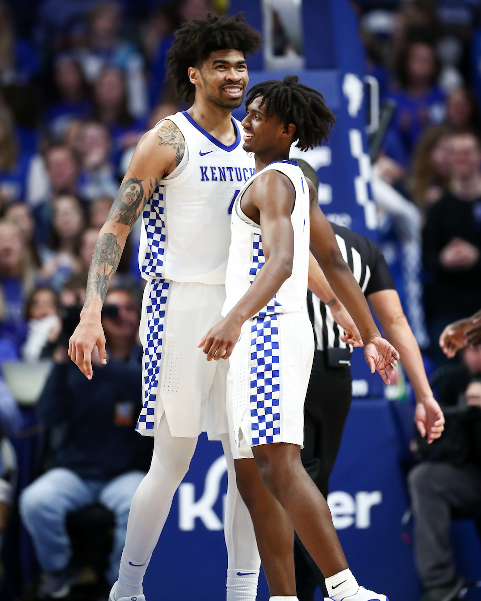 Nick Richards. Tyrese Maxey.

Kentucky beat Miss St. 80-72.

Photo by Elliott Hess | UK Athletics