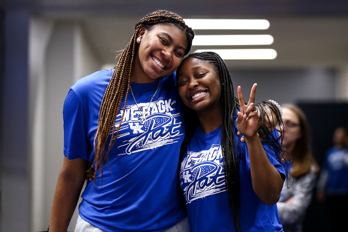 Deasia Merrill. Kameron Roach. 

Kentucky falls to LSU 65-59. 

Photo by Eddie Justice | UK Athletics