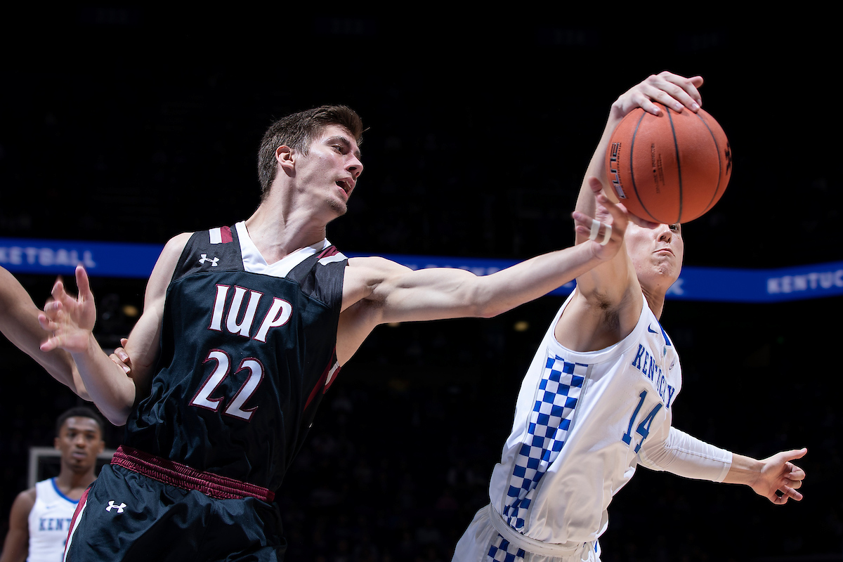 Tyler Herro.

Men's basketball beat IUP 86-64

Photo by Chet White | UK Athletics