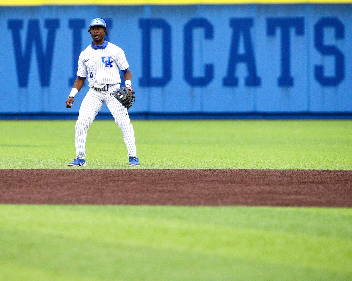 Zeke Lewis.

Kentucky beats Florida 7-5. 

Photo by Eddie Justice | UK Athletics
