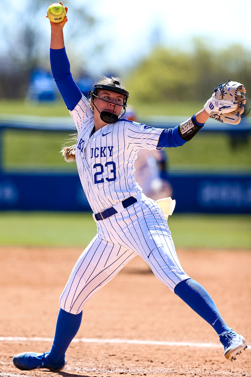 Stephanie Schoonover.

Kentucky beats Ole Miss 6-2.

Photo by Eddie Justice | UK Athletics