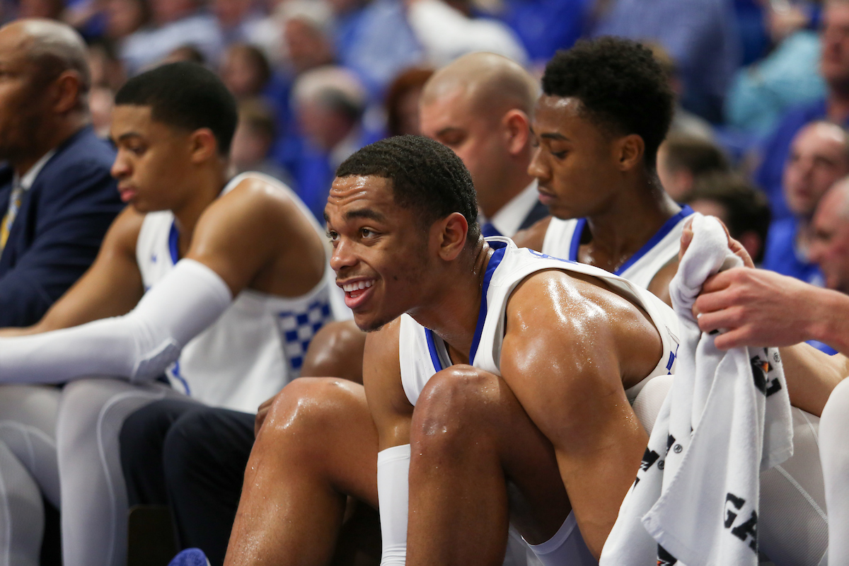 PJ Washington.

The University of Kentucky men's basketball team beats South Carolina 76-48.

Photo by Hannah Phillips| UK Athletics