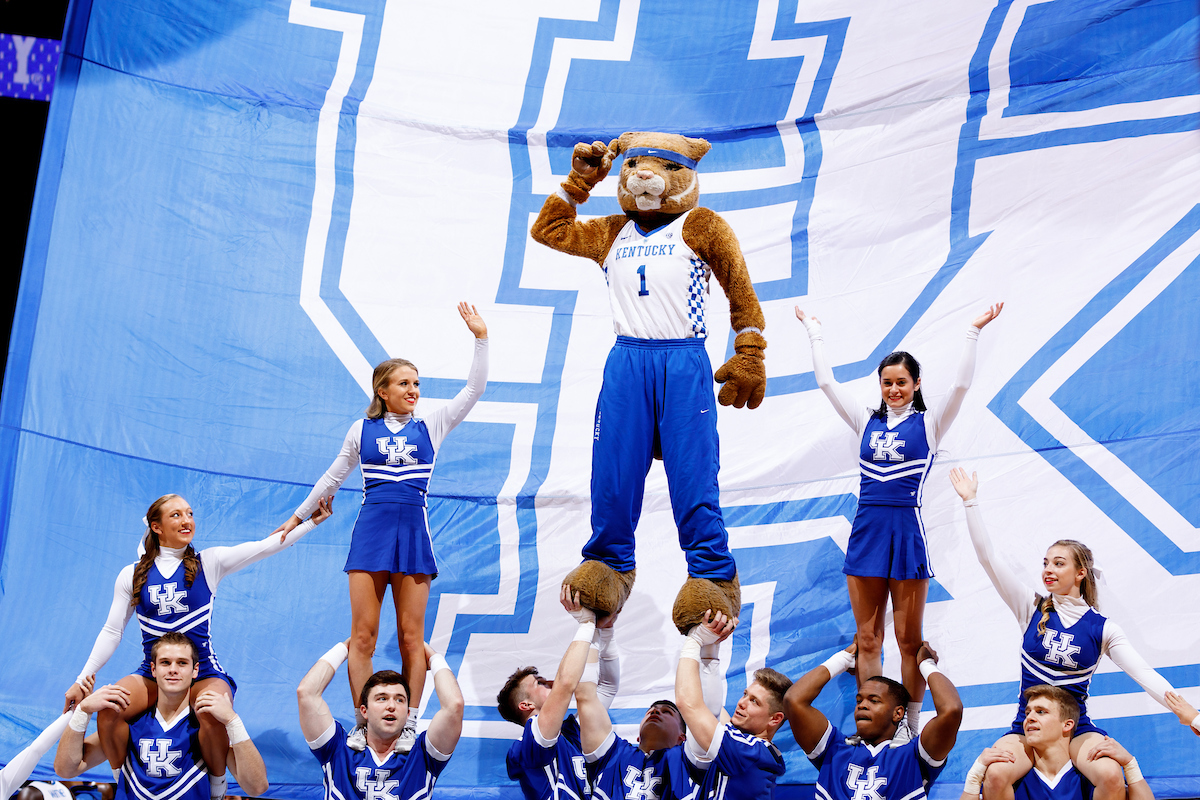 Cheerleaders.

UK falls to Evansville 67-64.


Photo by Elliott Hess | UK Athletics